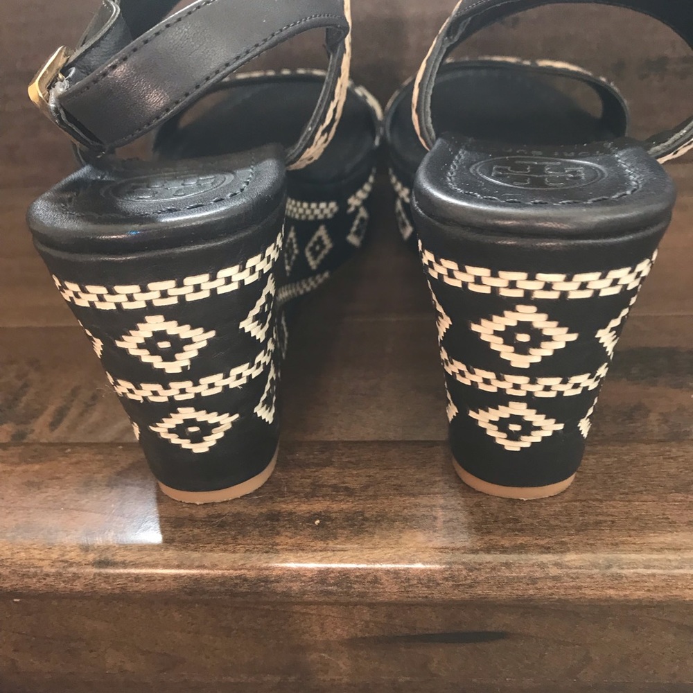 Tory Burch Wedge Sandals - Picture 3 of 6